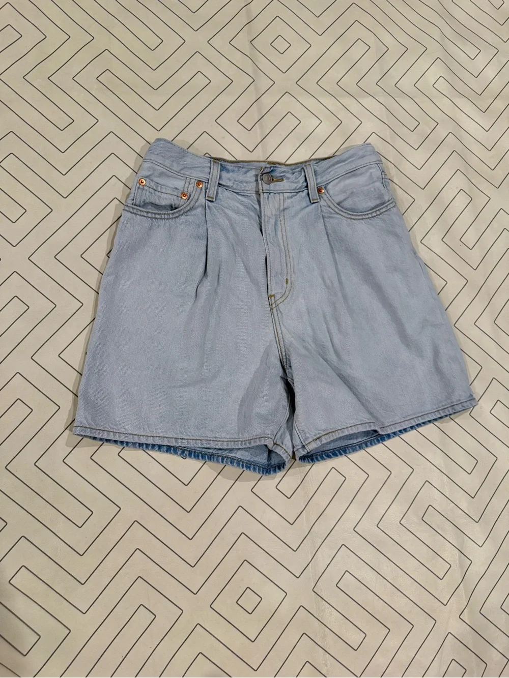 Levi's Denim Ribcage Shorts